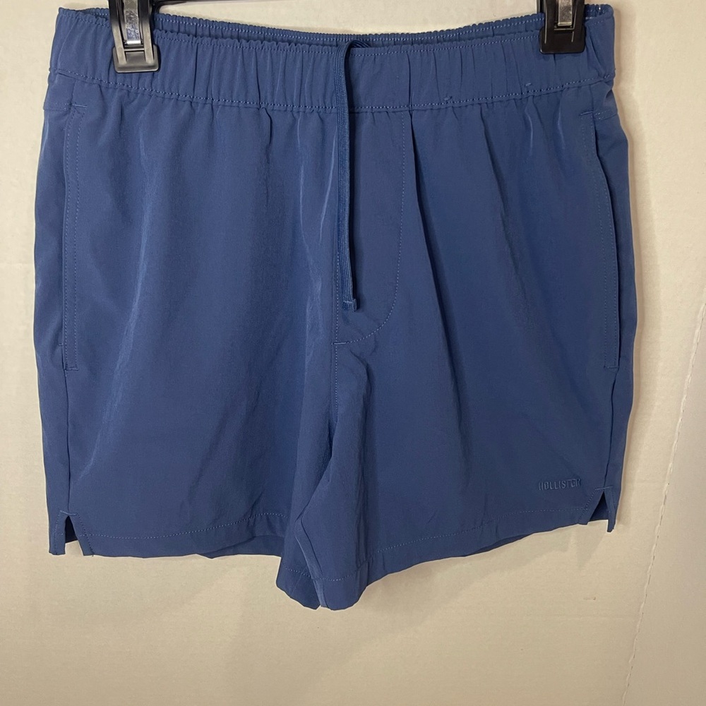 Hollister Blue Elastic Shorts